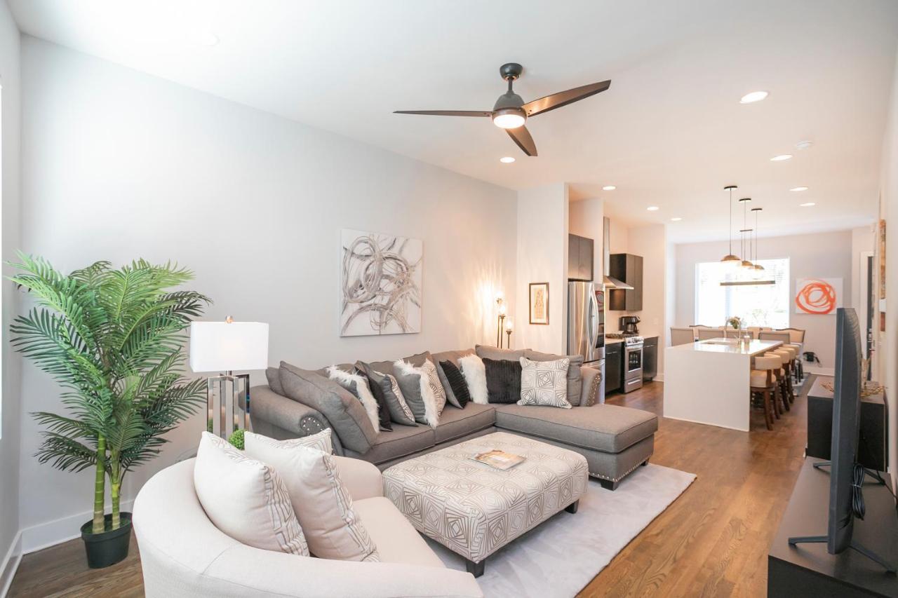 Luxury Townhome Skyline Views Mins To Dt 纳什维尔 外观 照片