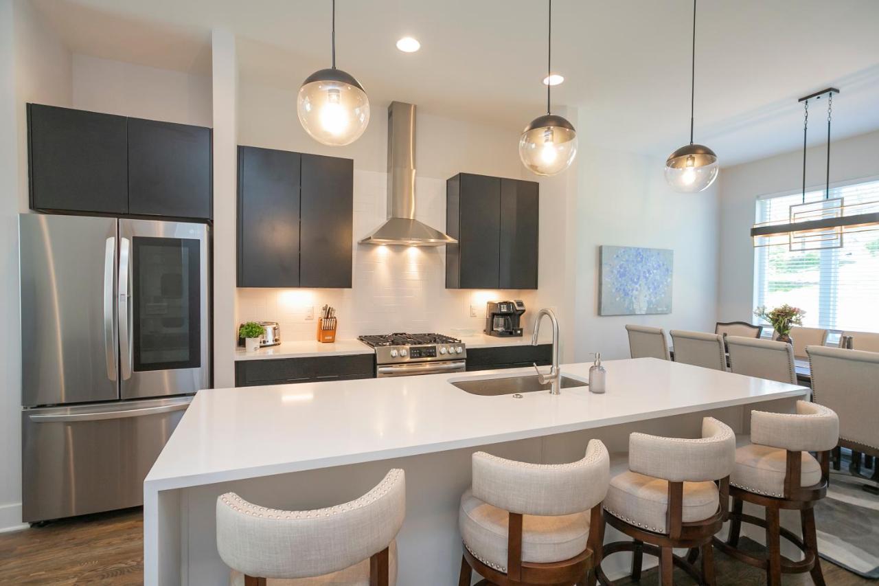 Luxury Townhome Skyline Views Mins To Dt 纳什维尔 外观 照片