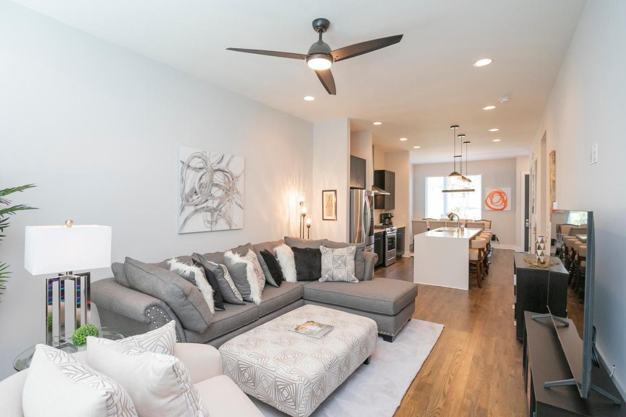 Luxury Townhome Skyline Views Mins To Dt 纳什维尔 外观 照片