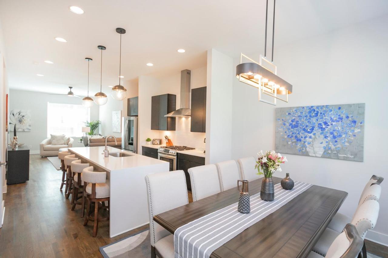 Luxury Townhome Skyline Views Mins To Dt 纳什维尔 外观 照片