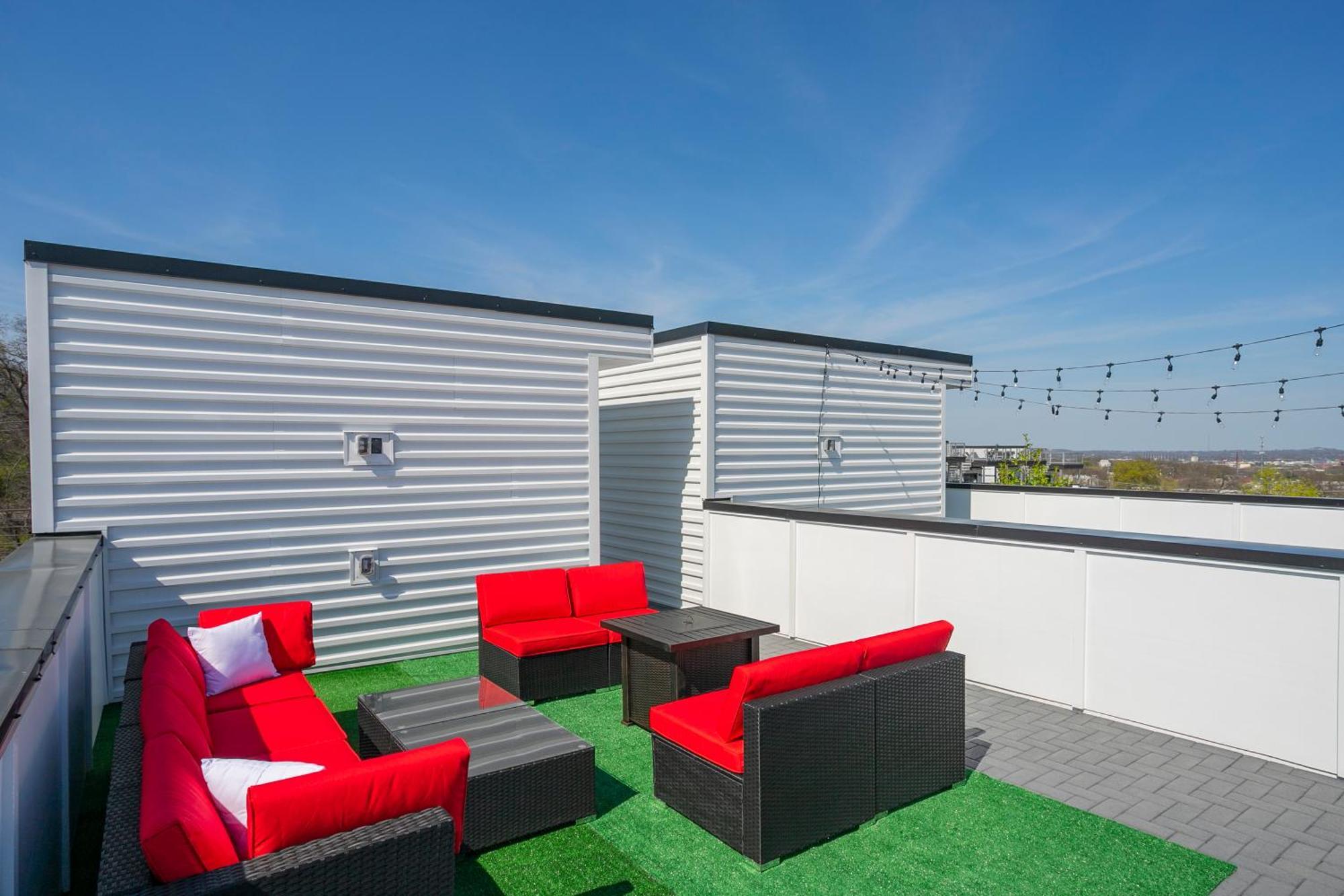 Luxury Townhome Skyline Views Mins To Dt 纳什维尔 外观 照片